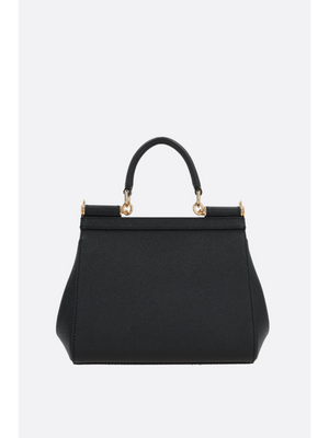 Sicily Small Top Handle Bag In Dauphine Leather