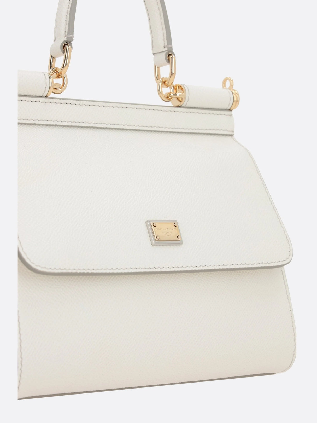 Sicily Small Top Handle Bag In Dauphine Leather