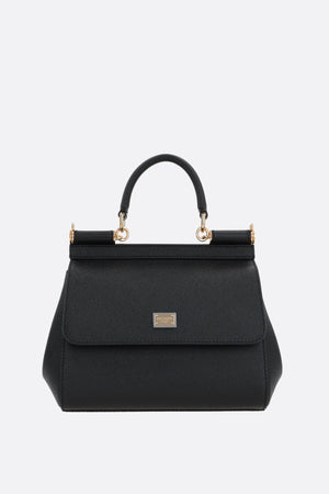 Sicily Small Top Handle Bag In Dauphine Leather