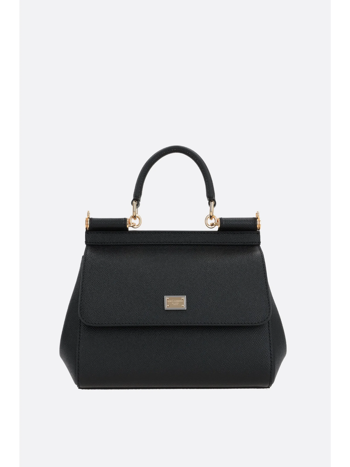 Sicily Small Top Handle Bag In Dauphine Leather