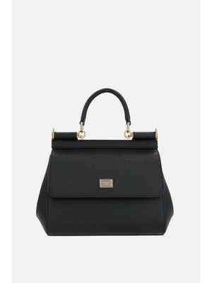 Sicily Small Top Handle Bag In Dauphine Leather