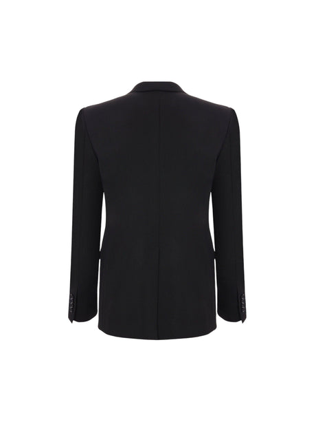 Single-breasted Wool Jacket-DOLCE&GABBANA-JOHN JULIA