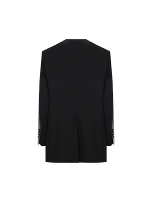 Single-breasted Wool Jacket-DOLCE&GABBANA-JOHN JULIA