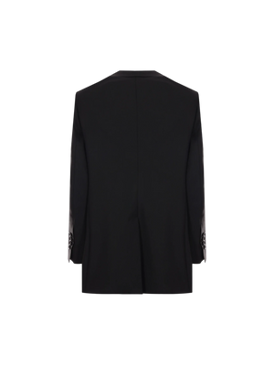 Single-Breasted Wool Jacket-Dolce & Gabbana-JOHN JULIA