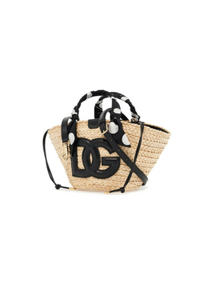 Kendra Shopper Leather Bag-Dolce & Gabbana-JOHN JULIA