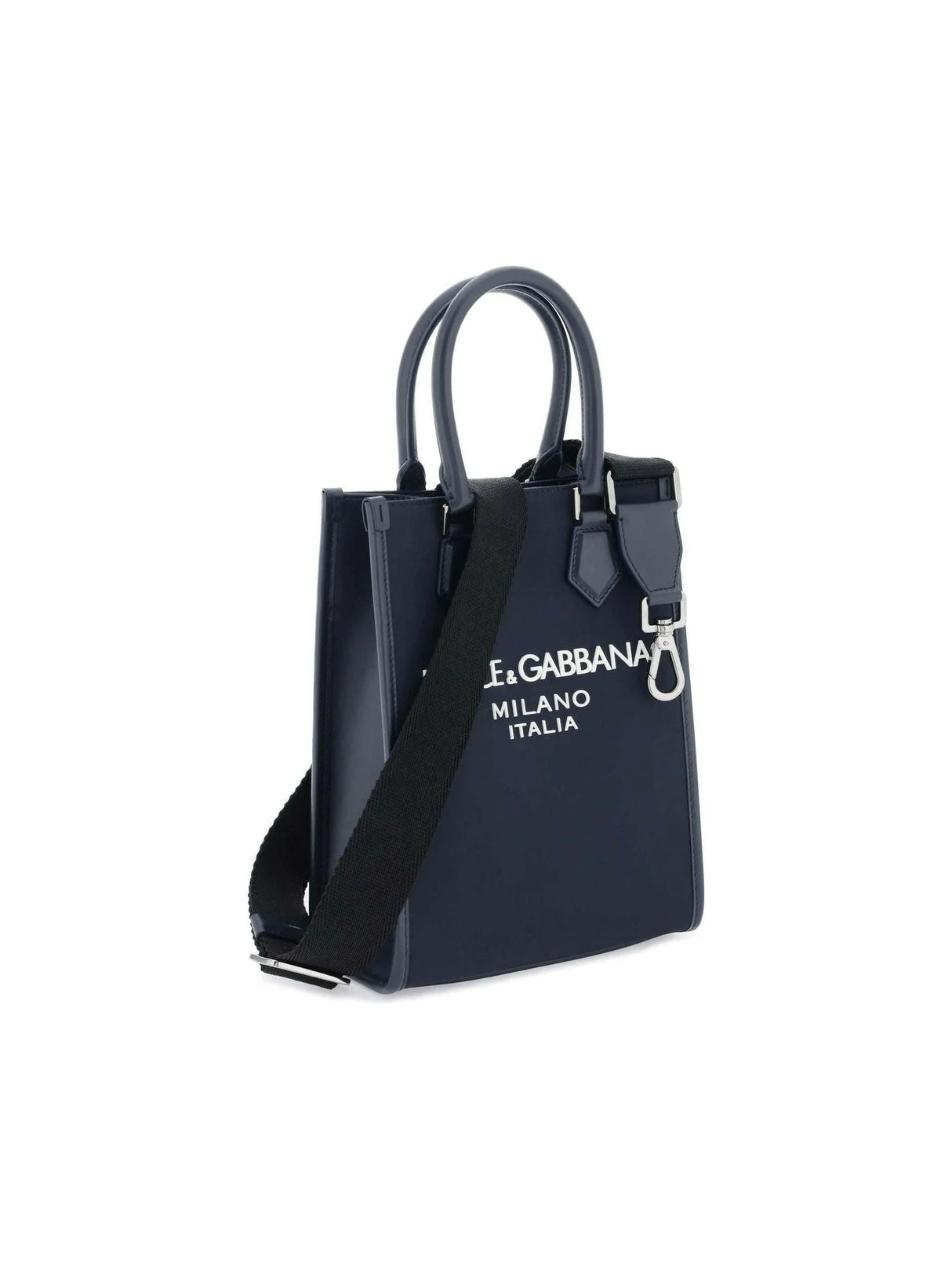 Small Nylon Tote Bag With Logo DOLCE & GABBANA JOHN JULIA.