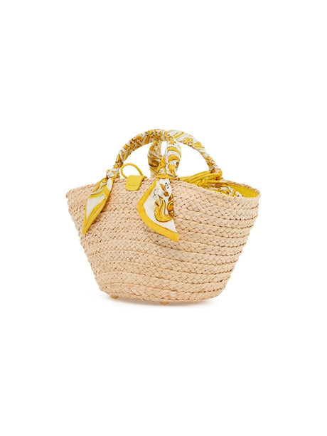 DOLCE & GABBANA-Small Straw Kendra Shopper Bag -JOHN JULIA.