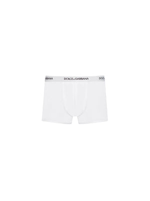 Stretch Cotton Boxer 2-pack-DOLCE&GABBANA-JOHN JULIA