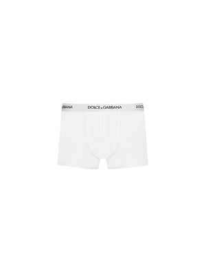 Stretch Cotton Boxer 2-pack-DOLCE&GABBANA-JOHN JULIA