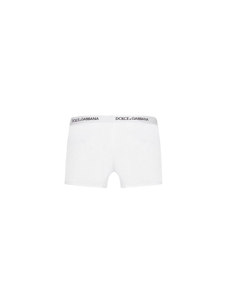 Stretch Cotton Boxer 2-pack-DOLCE&GABBANA-JOHN JULIA