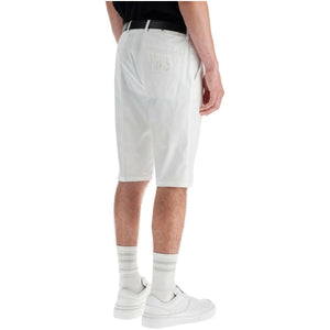 Stretch Cotton Shorts.