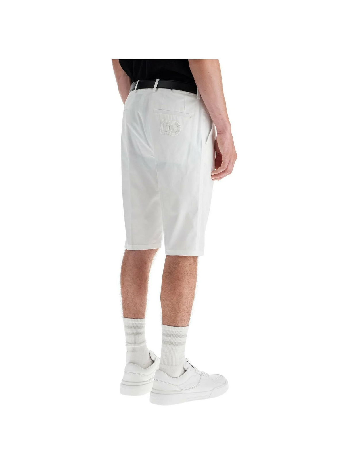 Stretch Cotton Shorts.