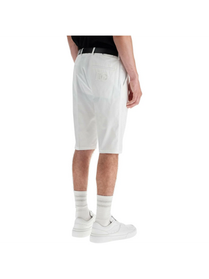 Stretch Cotton Shorts.