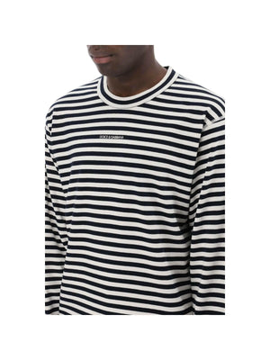 Striped Long Sleeve T-Shirt DOLCE & GABBANA JOHN JULIA.