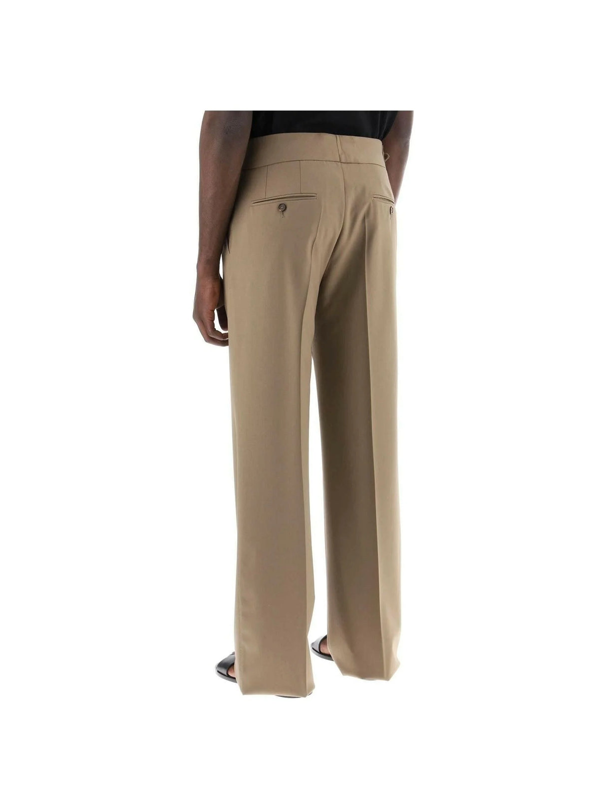 Tailored Stretch Wide-Leg Trousers DOLCE & GABBANA JOHN JULIA.