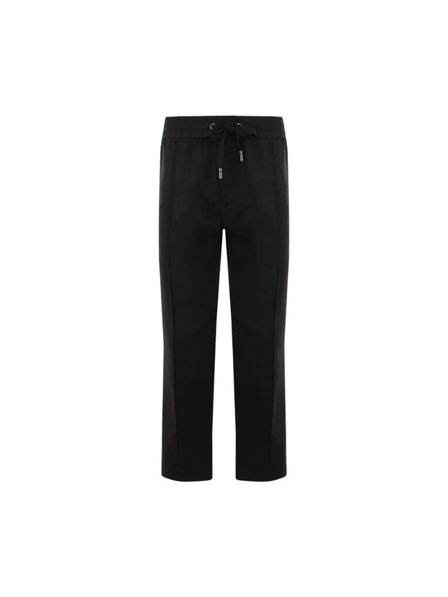 DOLCE&GABBANA-Technical Grain De Poudre Pants-JOHN JULIA