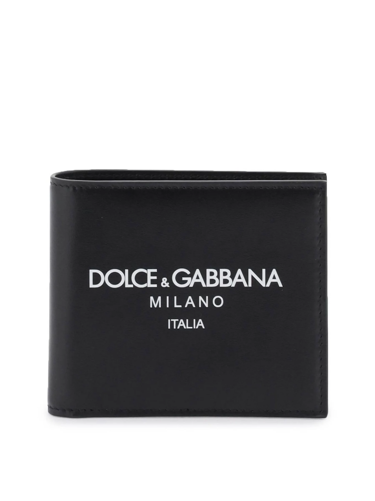 Embossed Leather Wallet-Dolce & Gabbana-JOHN JULIA