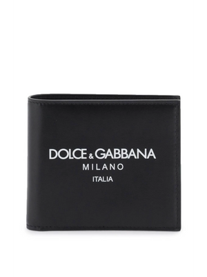 Embossed Leather Wallet-Dolce & Gabbana-JOHN JULIA