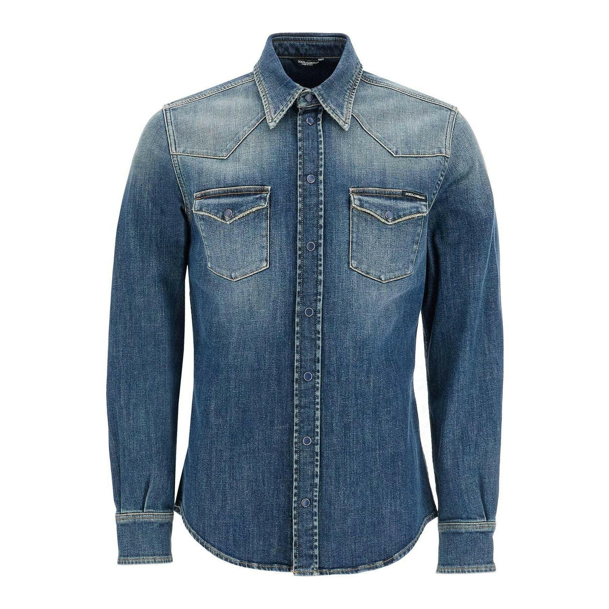 Western Denim Shirt.