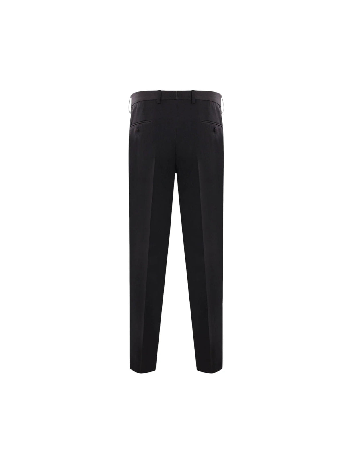 Wool and Silk Tuxedo Trousers-DOLCE&GABBANA-JOHN JULIA