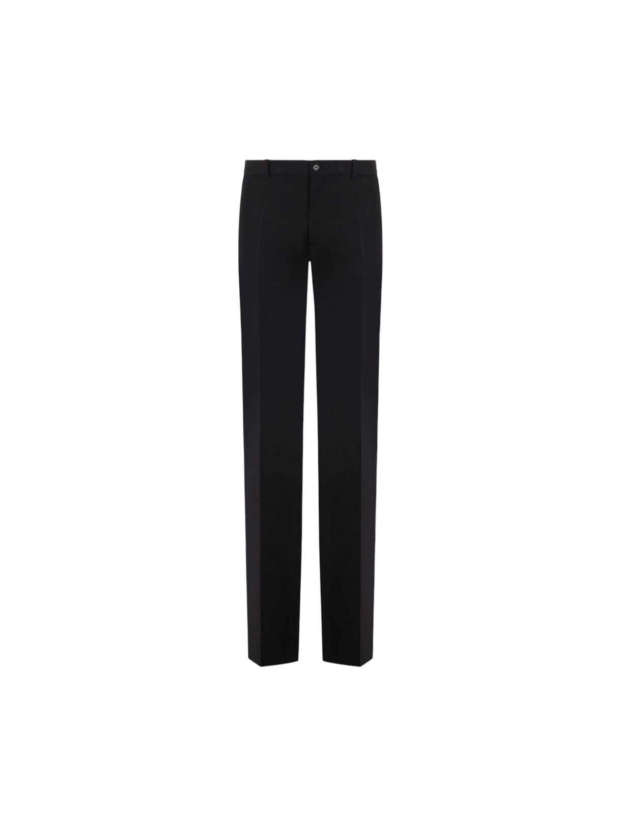 Wool Flared Fitted Pants-DOLCE&GABBANA-JOHN JULIA