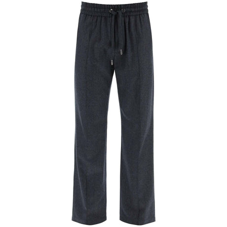 Virgin Wool Tailored Joggers DOLCE & GABBANA JOHN JULIA.