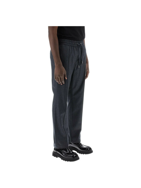 Virgin Wool Tailored Joggers DOLCE & GABBANA JOHN JULIA.