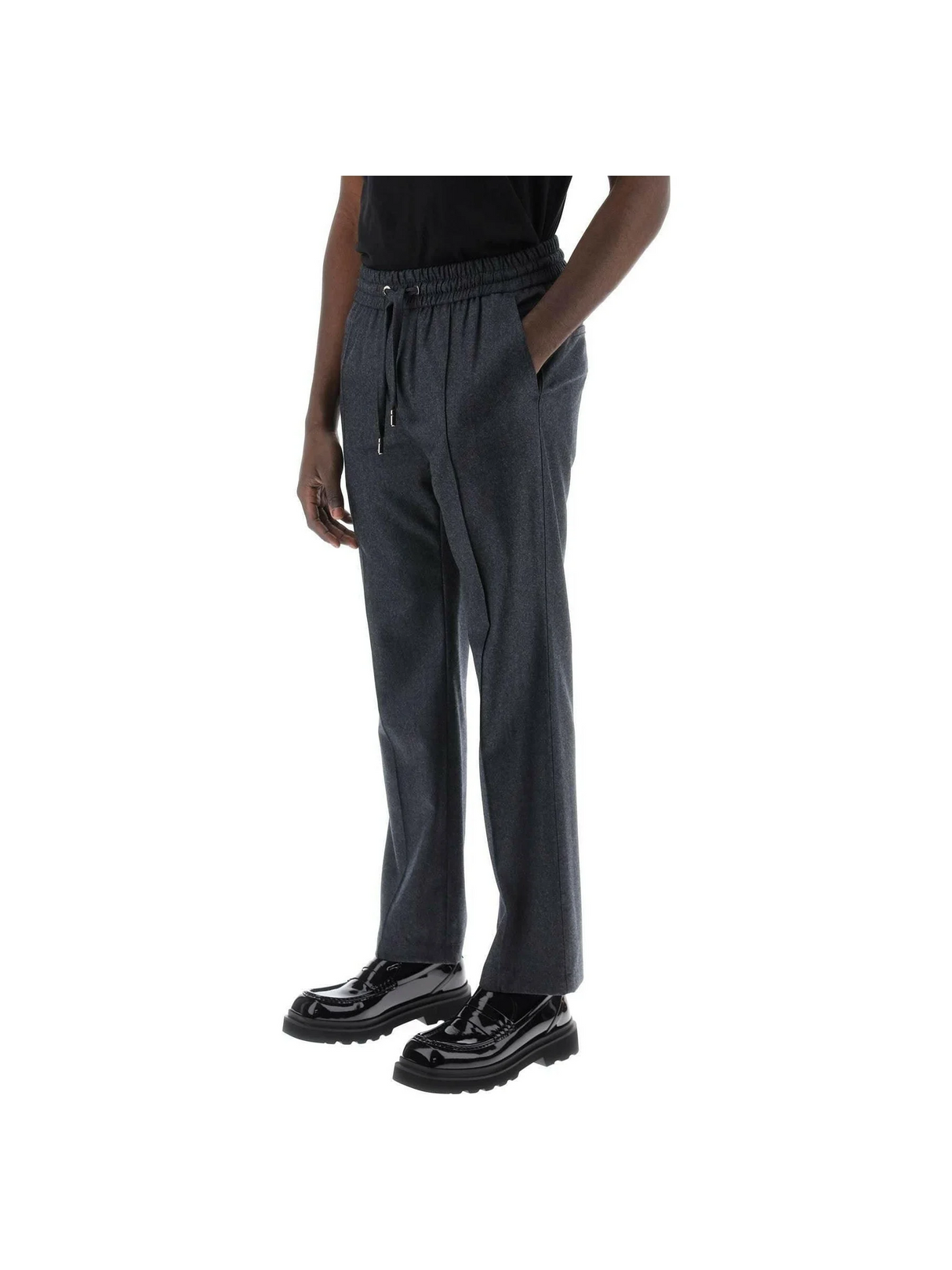 Virgin Wool Tailored Joggers DOLCE & GABBANA JOHN JULIA.