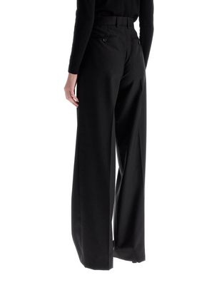 Flare Wool Wide-Leg Pants-Dolce & Gabbana-JOHN JULIA