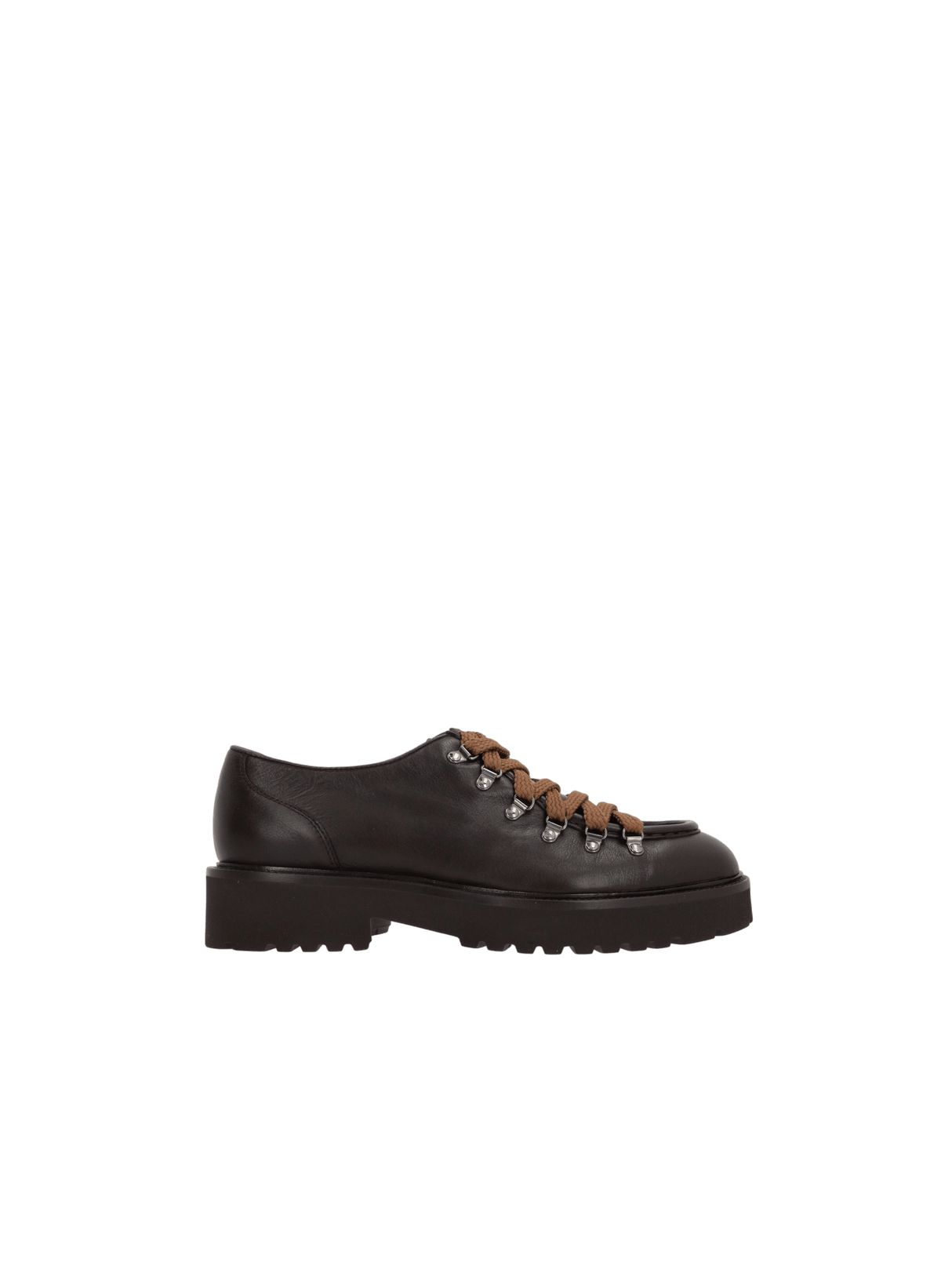 Smooth Leather Lace-Up Shoes-DOUCAL'S-JOHN JULIA