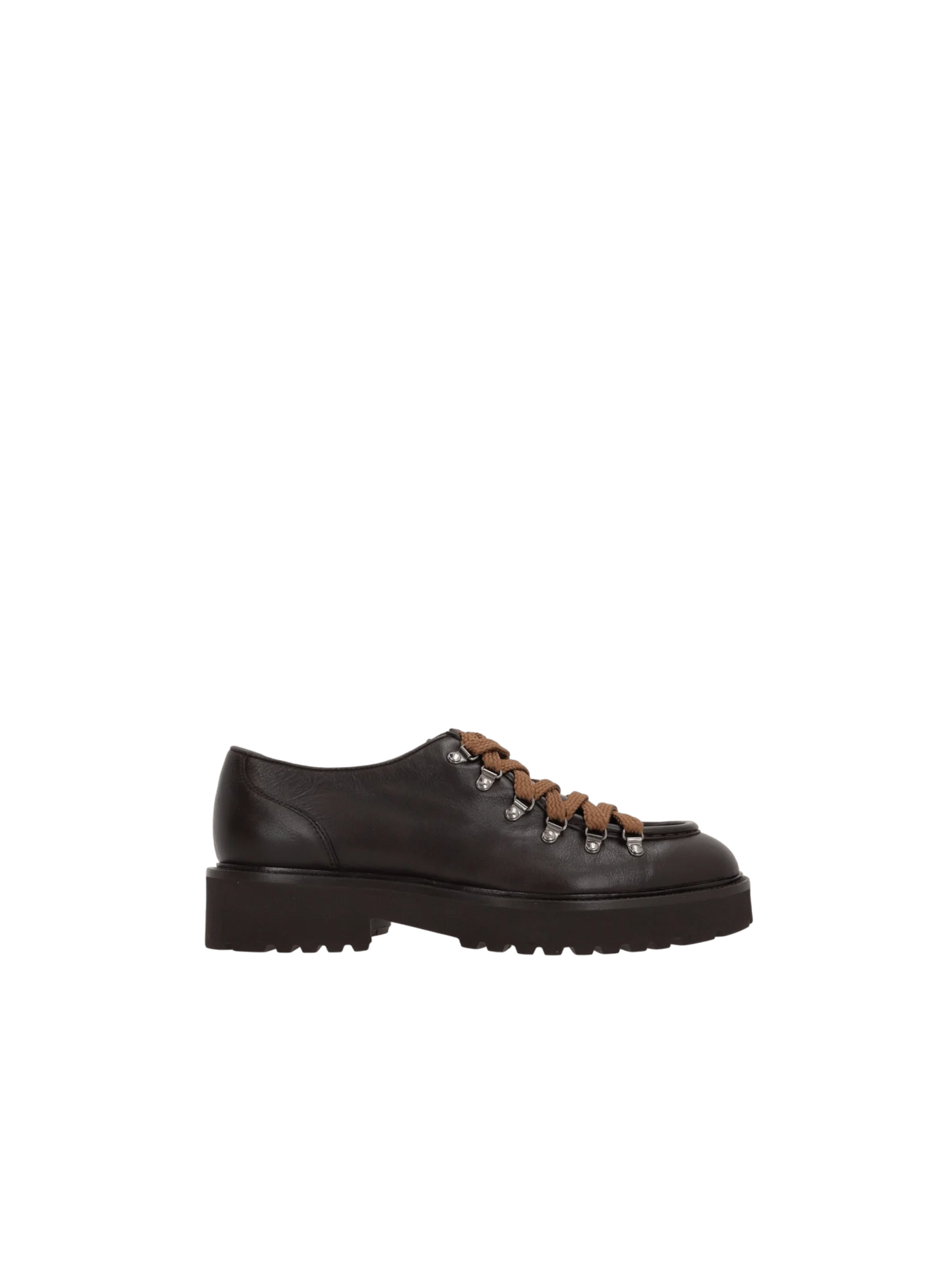 Smooth Leather Lace-Up Shoes-DOUCAL'S-JOHN JULIA