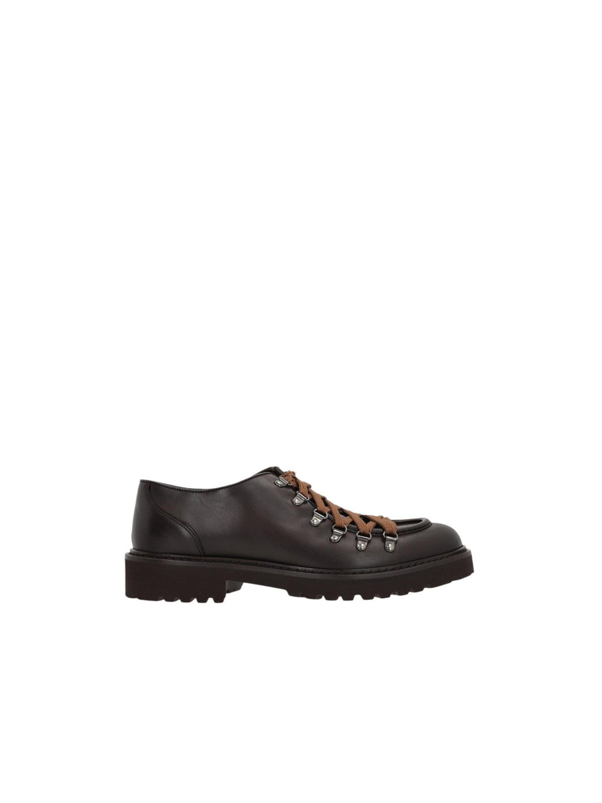 Smooth Leather Lace-up Shoes-DOUCAL'S-JOHN JULIA