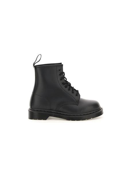 DR. MARTENS-1460 Mono Combat Boots-JOHN JULIA