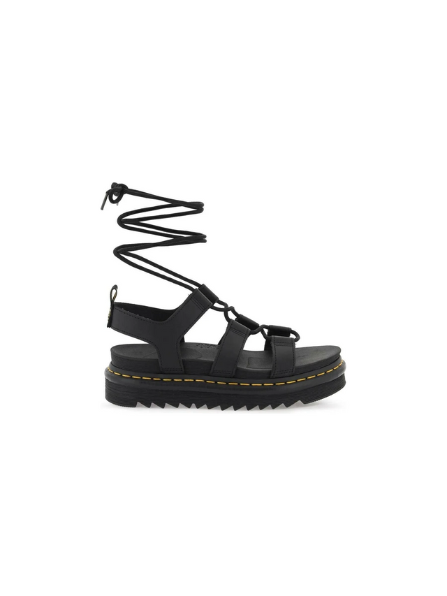 Nartilla Hydro Leather Gladiator Sandals DR.MARTENS JOHN JULIA.