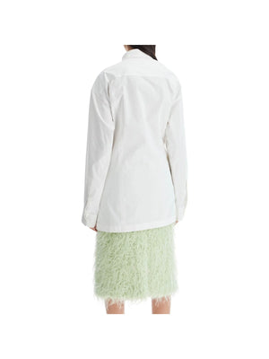 DRIES VAN NOTEN-"Oversized Shirt With -JOHN JULIA.