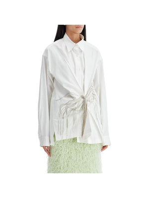 DRIES VAN NOTEN-"Oversized Shirt With -JOHN JULIA.