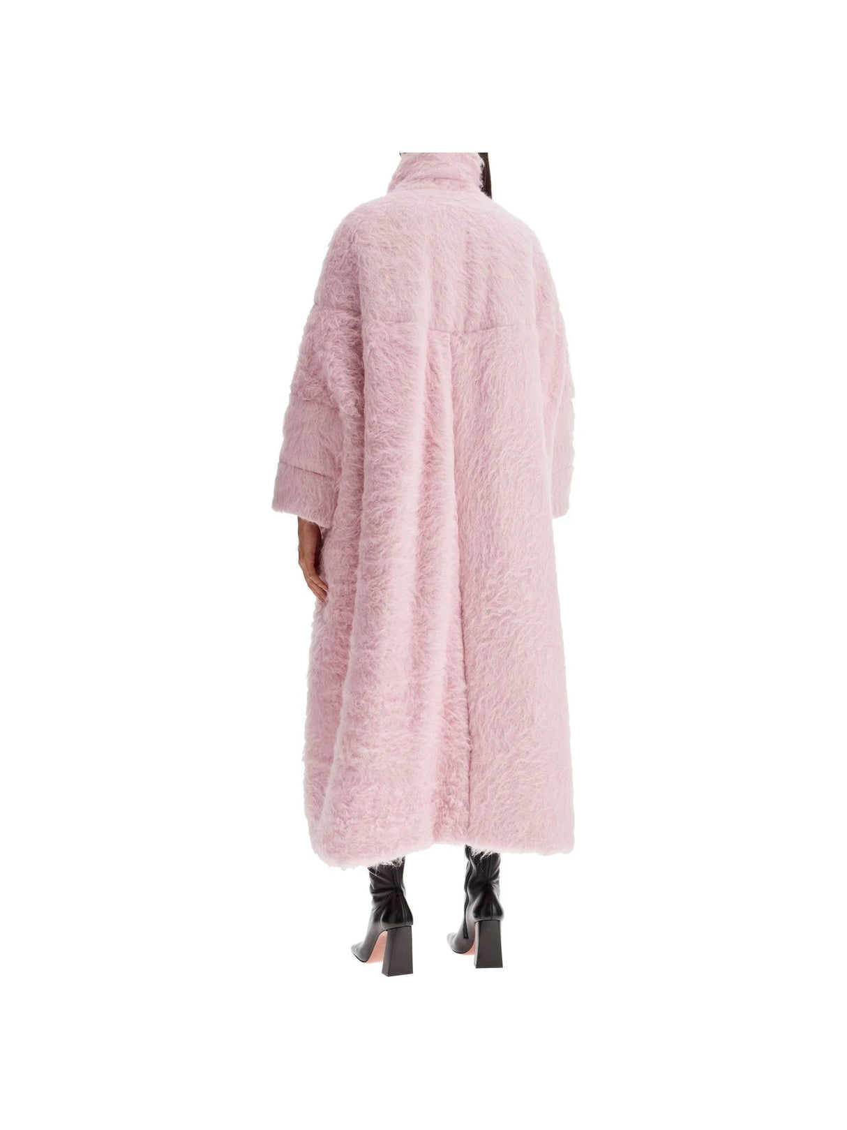 Maxi Brushed Wool Coat Roxana