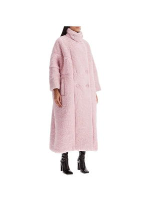 Maxi Brushed Wool Coat Roxana