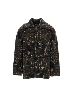 DRIES VAN NOTEN-Merino Wool Montay Cardigan -JOHN JULIA.