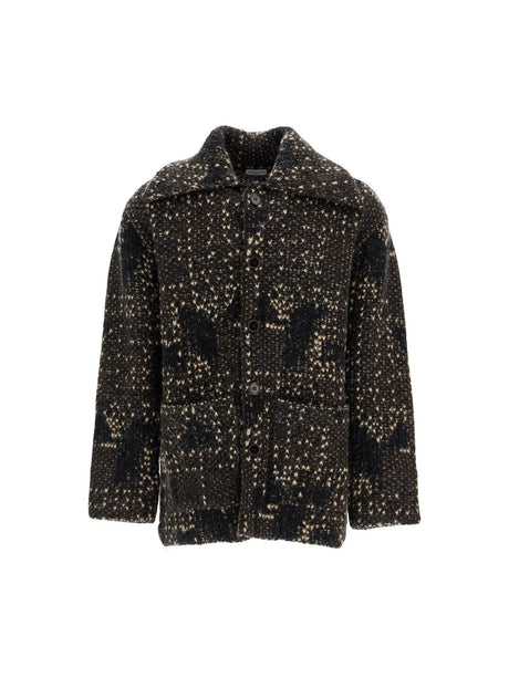 DRIES VAN NOTEN-Merino Wool Montay Cardigan -JOHN JULIA.