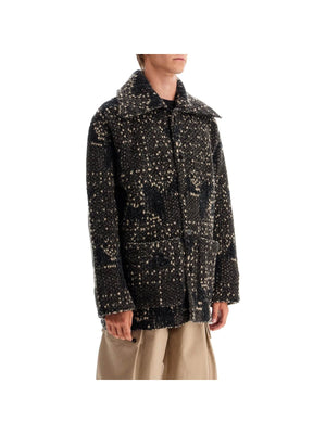 DRIES VAN NOTEN-Merino Wool Montay Cardigan -JOHN JULIA.