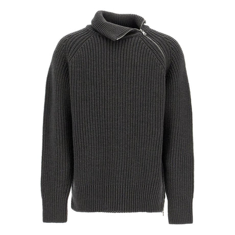 DRIES VAN NOTEN-Monty Zip Up Sweater With -JOHN JULIA.