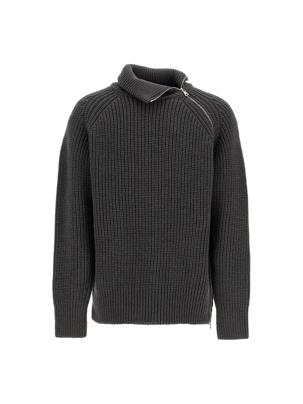 DRIES VAN NOTEN-Monty Zip Up Sweater With -JOHN JULIA.