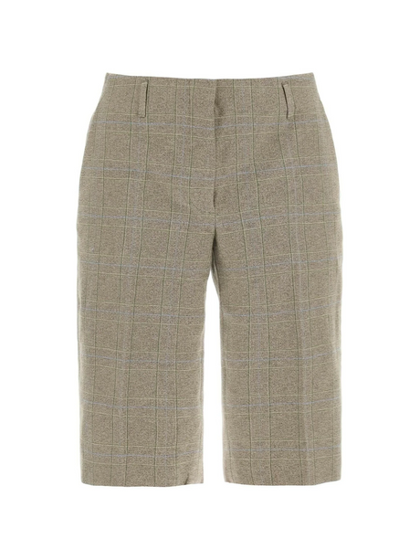 Plaid Cotton Blend Shorts DRIES VAN NOTEN JOHN JULIA.