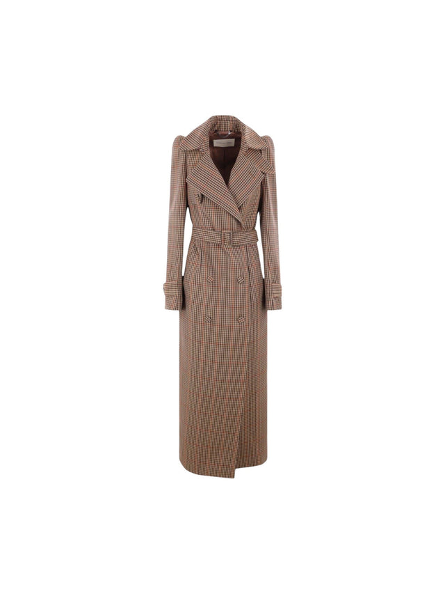 DRIES VAN NOTEN-Remis Check Wool Coat-JOHN JULIA