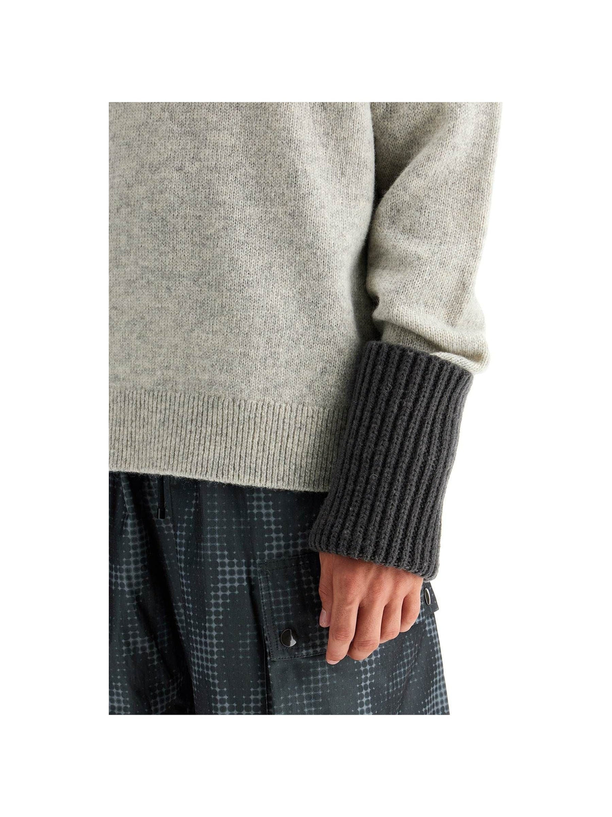 DRIES VAN NOTEN-Mumu Pullover With Maxi Cuffs -JOHN JULIA.