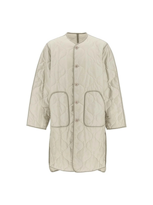 Sand Long Quilted Jacket DRIES VAN NOTEN JOHN JULIA.