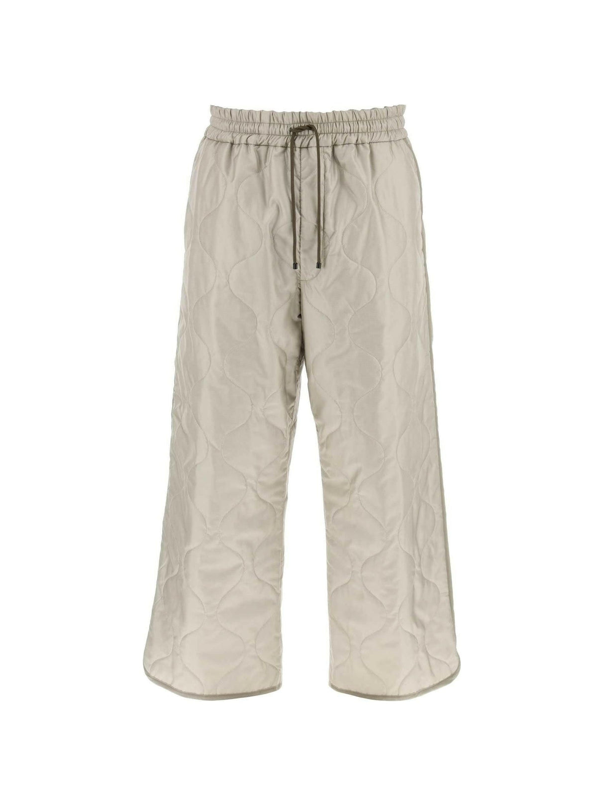 Sand Pansbourg Quilted Nylon Pants DRIES VAN NOTEN JOHN JULIA.