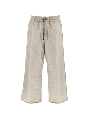 Sand Pansbourg Quilted Nylon Pants DRIES VAN NOTEN JOHN JULIA.