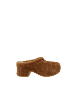 Shearling Clogs-DRIES VAN NOTEN-JOHN JULIA